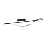 Eglo Kattovalo Conaprato Teräs Brushed Messinki, Musta 20W 2500lm - 827-840-865 CCT | Himmennettävä