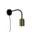 Nordlux Explore Flex Seinävalaisin Metalli- ja Ceramic Messinki | Sopii GU10