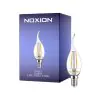 Noxion Lucent LED E14 Kalteva kärki Kynttilä Filament Kirkas 2.5W 250lm - 827 Erittäin Lämmin Valkoinen | Korvaa 25W