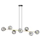 Emibig Riippuvalaisin Gravity Teräs Musta | Sopii 8x E14 - Max 10W